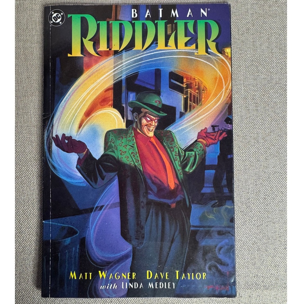 Batman Riddler The Riddle Factory Matt Wagner Dave Taylor DC Prestige 1995 1st